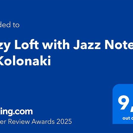 Cozy Loft With Jazz Notes In Kolonaki Leilighet Athen Eksteriør bilde