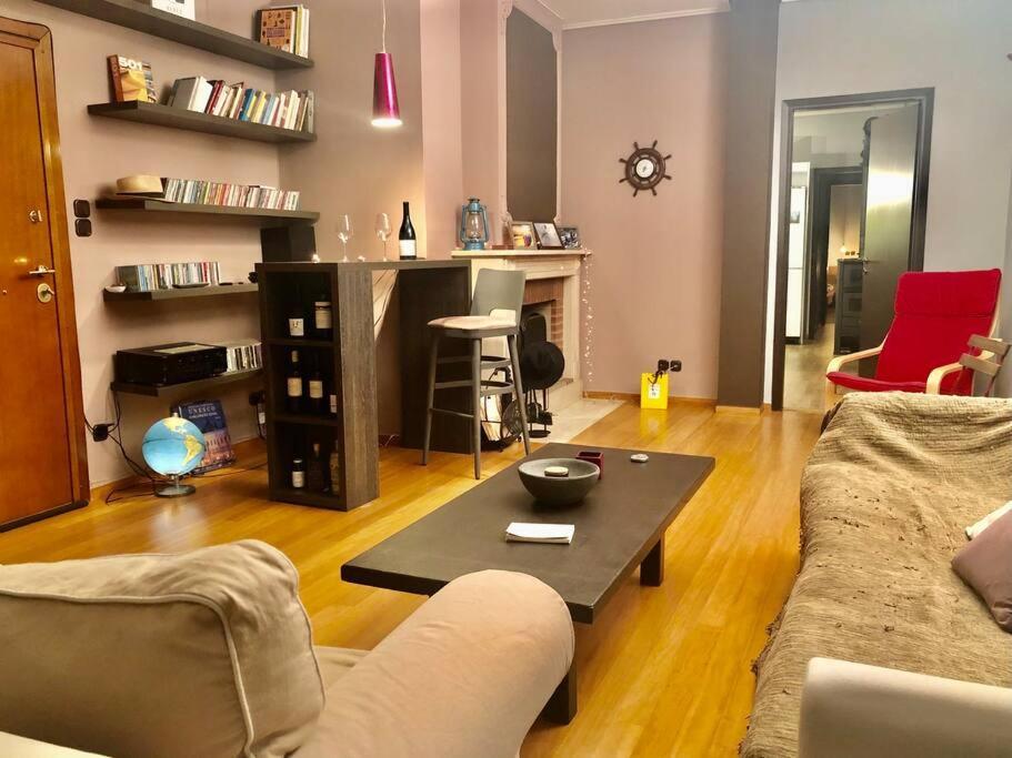 Cozy Loft With Jazz Notes In Kolonaki Leilighet Athen Eksteriør bilde